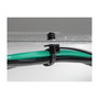 DeLOCK Bridas de Cable, 100 Piezas, L 200 mm x A 4,8 mm, Material Poliamida, Color Negro/Transparente, UL94 V2, Para Conjuntos hasta 5 cm