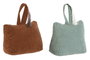 DKD Home Decor Sujetapuertas de Poliéster con Flecos, Surtido de 2 Colores (6 Piezas)