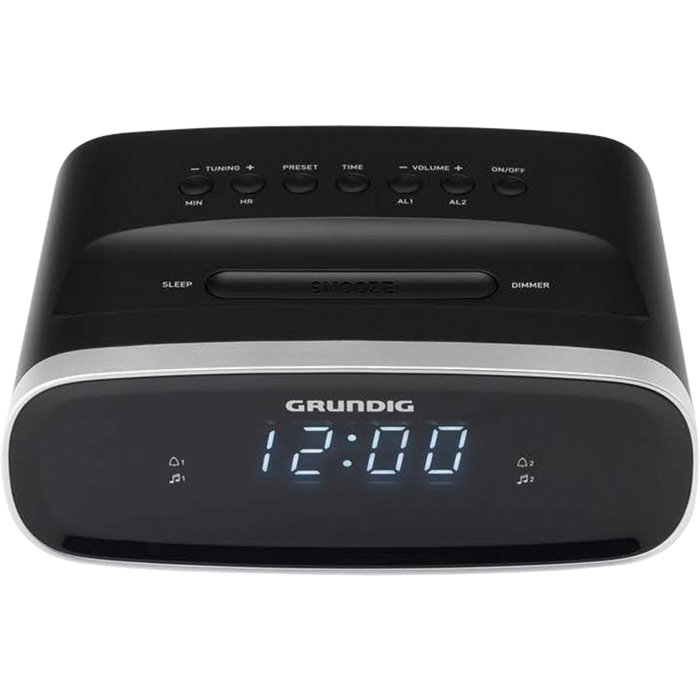 Grundig GPR1230 Reloj Radio FM con Pantalla LED Negra Grundig GPR1230 Reloj Radio FM con Pantalla LED Negra