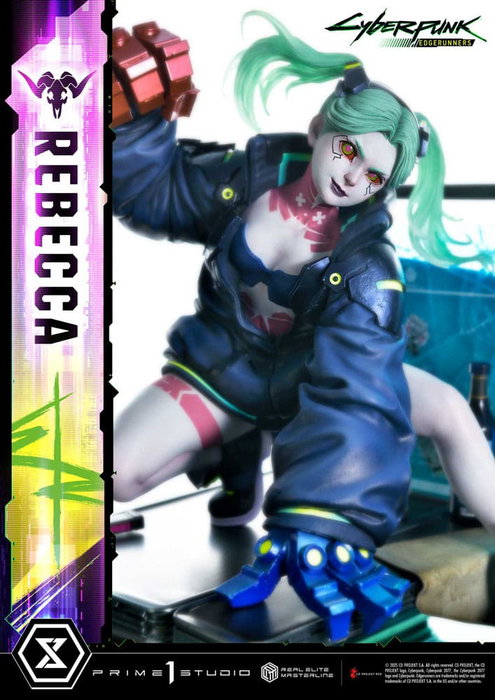 Prime 1 Studio Estatua Real Elite Masterline Series 1/4 Rebecca Cyberpunk: Edgerunners