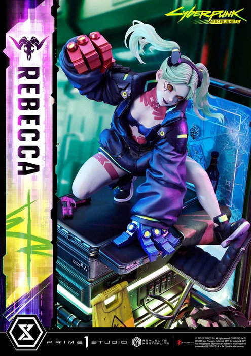 Prime 1 Studio Estatua Real Elite Masterline Series 1/4 Rebecca Cyberpunk: Edgerunners