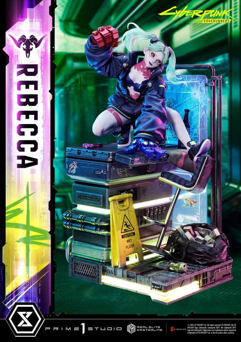 Prime 1 Studio Estatua Real Elite Masterline Series 1/4 Rebecca Cyberpunk: Edgerunners