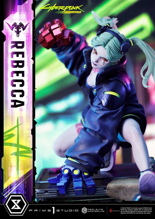Prime 1 Studio Estatua Real Elite Masterline Series 1/4 Rebecca Cyberpunk: Edgerunners
