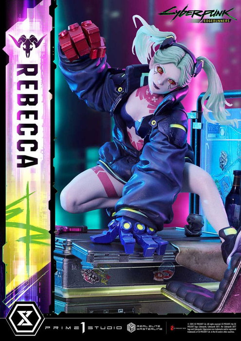 Prime 1 Studio Estatua Real Elite Masterline Series 1/4 Rebecca Cyberpunk: Edgerunners