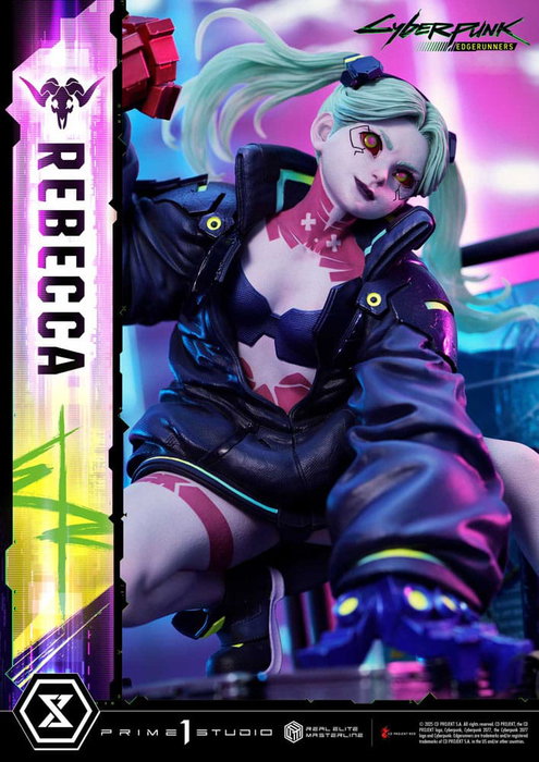 Prime 1 Studio Estatua Real Elite Masterline Series 1/4 Rebecca Cyberpunk: Edgerunners