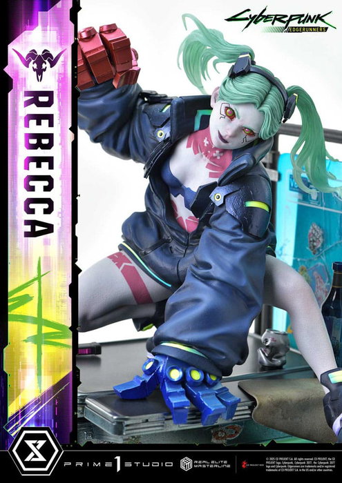 Prime 1 Studio Estatua Real Elite Masterline Series 1/4 Rebecca Cyberpunk: Edgerunners