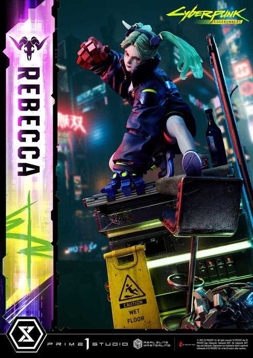 Prime 1 Studio Estatua Real Elite Masterline Series 1/4 Rebecca Cyberpunk: Edgerunners