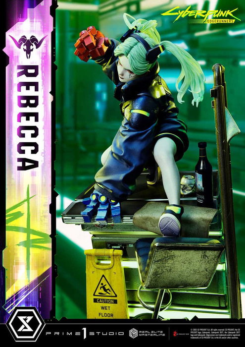 Prime 1 Studio Estatua Real Elite Masterline Series 1/4 Rebecca Cyberpunk: Edgerunners