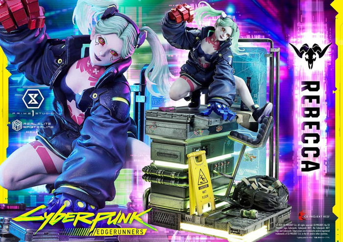 Prime 1 Studio Estatua Real Elite Masterline Series 1/4 Rebecca Cyberpunk: Edgerunners