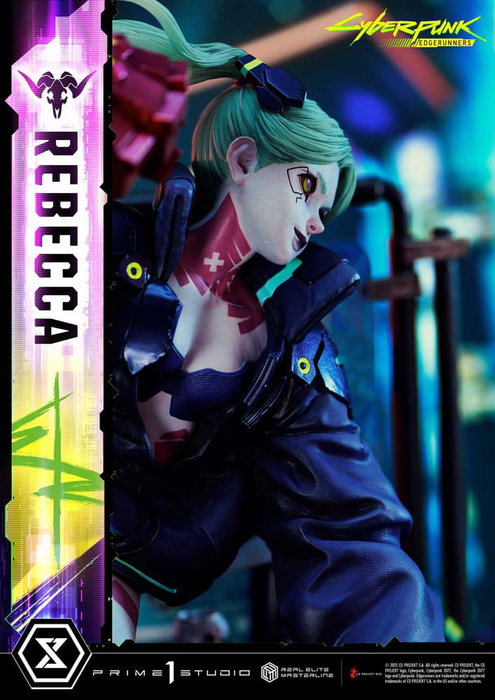 Prime 1 Studio Estatua Real Elite Masterline Series 1/4 Rebecca Cyberpunk: Edgerunners