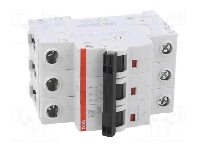 ABB Interruptor magnetotérmico S200 3 polos 80A 6kA ABB Interruptor magnetotérmico S200 3 polos 80A 6kA