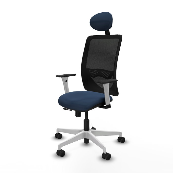 PIQUERAS Y CRESPO Silla de oficina Zulema Azul marino y Negro PIQUERAS Y CRESPO Silla de oficina Zulema Azul marino y Negro
