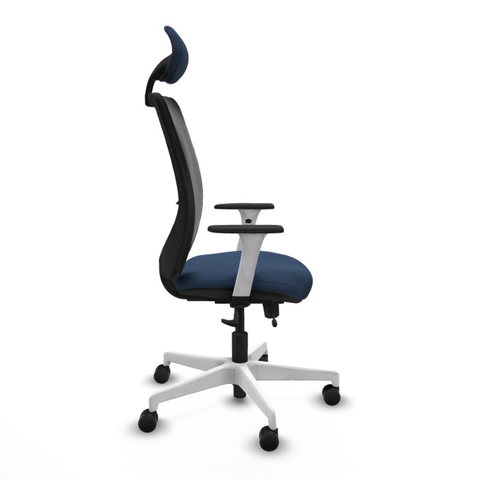 PIQUERAS Y CRESPO Silla de oficina Zulema Azul marino y Negro PIQUERAS Y CRESPO Silla de oficina Zulema Azul marino y Negro