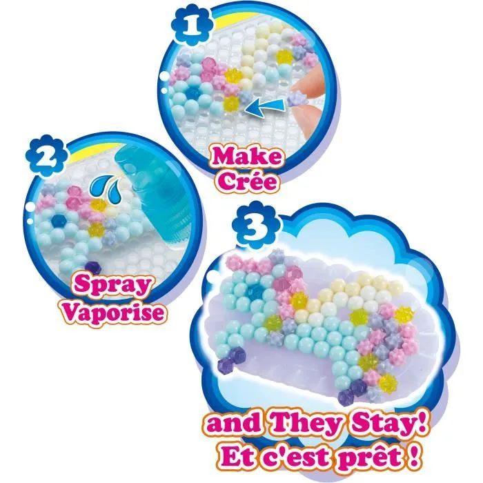 Aquabeads Mis Accesorios Mágicos Para Crear Niños con Más de 820 Perlas en 16 Colores Aquabeads Mis Accesorios Mágicos Para Crear Niños con Más de 820 Perlas en 16 Colores