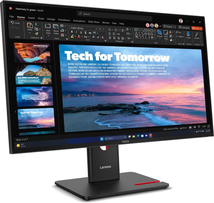 Lenovo ThinkVision T27QD-40 Monitor 27 pulg. QHD IPS 120 Hz Negro