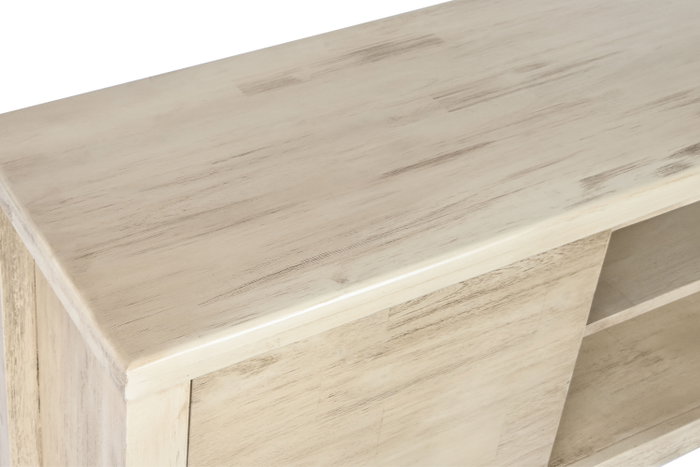 DKD Home Decor Mueble TV Tropical Natural Acacia 160x55x42 cm DKD Home Decor Mueble TV Tropical Natural Acacia 160x55x42 cm