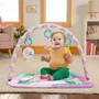 Bright Starts BRI17768 Alfombra de Actividades Plegable para Bebé con Arco de Juegos, Rosa