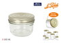 Le Parfait Tarro Hermético de Vidrio 350ml ø100mm WISS con 6 unidades