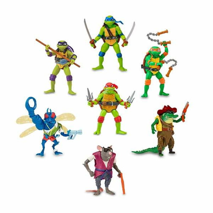 Famosa Figura básica Tortugas Ninja Movie 7 cm - Modelos surtidos