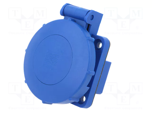 PAWBOL Conector de alimentación AC tomacorriente 2P+PE azul PAWBOL Conector de alimentación AC tomacorriente 2P+PE azul