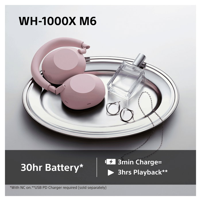 Sony WH-1000XM6 Sand Pink