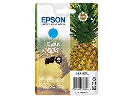 Epson Cartucho de Tinta 604 Cian C13T10G24010 Estándar
