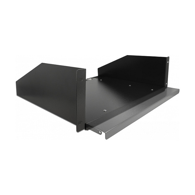 DeLOCK Placa extraíble 19 Zoll 3U negra, Montaje en rack, Metal, Ancho 375 x Profundidad 485 x Altura 135 mm DeLOCK Placa extraíble 19 Zoll 3U negra, Montaje en rack, Metal, Ancho 375 x Profundidad 485 x Altura 135 mm