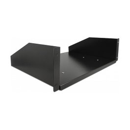 DeLOCK Placa extraíble 19 Zoll 3U negra, Montaje en rack, Metal, Ancho 375 x Profundidad 485 x Altura 135 mm