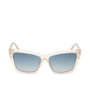 Guess GU00098-5525P Gafas de sol cat-eye color marfil