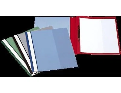 ESSELTE Pack de 50 Dossiers Fástener de PVC Azul Marino Tamaño Folio ESSELTE Pack de 50 Dossiers Fástener de PVC Azul Marino Tamaño Folio