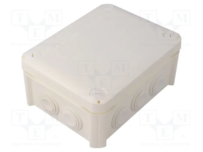 OBO BETTERMANN Caja de conexiones T 100 RW blanca OBO BETTERMANN Caja de conexiones T 100 RW blanca