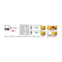 DeLOCK 87705 Divisor USB Type-C™ con salida 1 x HDMI + 1 x VGA