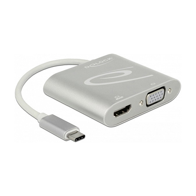 DeLOCK 87705 Divisor USB Type-C™ con salida 1 x HDMI + 1 x VGA DeLOCK 87705 Divisor USB Type-C™ con salida 1 x HDMI + 1 x VGA