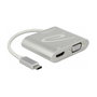 DeLOCK 87705 Divisor USB Type-C™ con salida 1 x HDMI + 1 x VGA