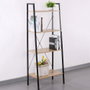 Home Deco Factory Estantería Loka 60x32,5 H.148 Negra