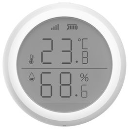 Imou ZTM1 Sensor de Temperatura y Humedad Interior, Inalámbrico con Pantalla LCD, Rango 1200 m, -25 a 55 grados C