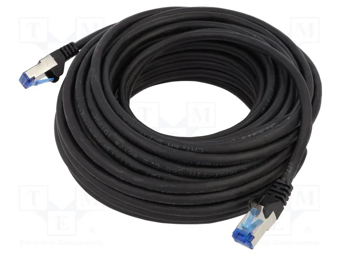 GOOBAY Patch Cord Cat 6a S/FTP 15m RJ45