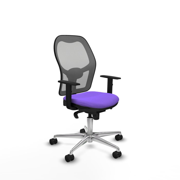 PIQUERAS Y CRESPO Silla de oficina Jorquera Lila y Gris PIQUERAS Y CRESPO Silla de oficina Jorquera Lila y Gris