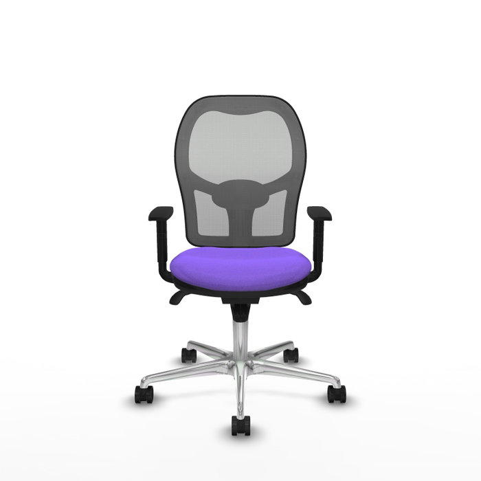 PIQUERAS Y CRESPO Silla de oficina Jorquera Lila y Gris PIQUERAS Y CRESPO Silla de oficina Jorquera Lila y Gris
