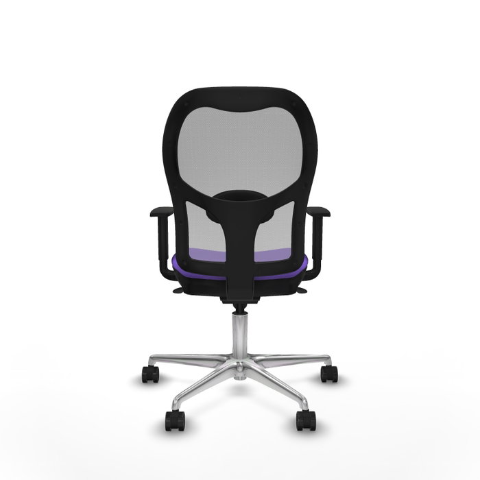 PIQUERAS Y CRESPO Silla de oficina Jorquera Lila y Gris PIQUERAS Y CRESPO Silla de oficina Jorquera Lila y Gris