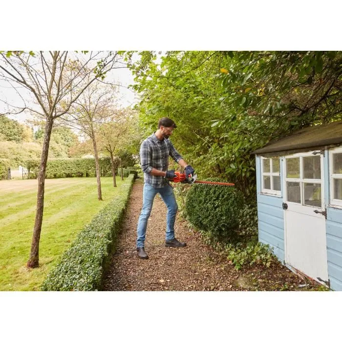 Black + Decker Recortadora de setos BEHT201 45cm 420W