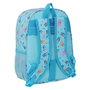 SAFTA Mochila Escolar Bluey 34cm Adaptable a Carrito Portamochilas con Bolsillos Laterales y Frontal
