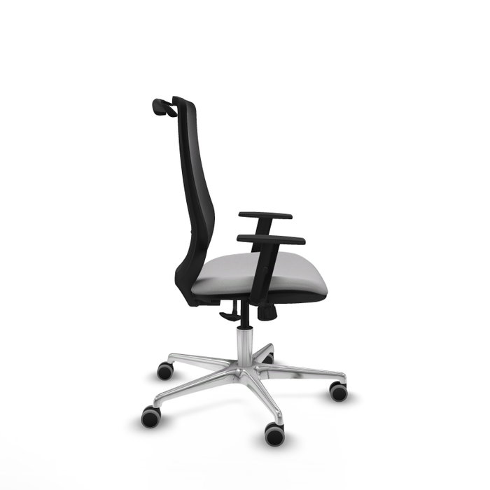 PIQUERAS Y CRESPO Silla de oficina Mardos con mecanismo Sincro, Gris claro y Negro PIQUERAS Y CRESPO Silla de oficina Mardos con mecanismo Sincro, Gris claro y Negro