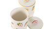 DKD Home Decor Bote de Porcelana Frutas 24, 1.2l, Surtido