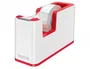 LEITZ WOW Dual Portarrollos de sobremesa Rojo y Blanco