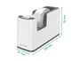 LEITZ WOW Dual Portarrollos de sobremesa Rojo y Blanco