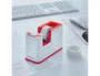 LEITZ WOW Dual Portarrollos de sobremesa Rojo y Blanco