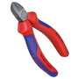 Knipex Tijeras de corte diagonal cromadas con bisel 125 mm
