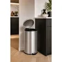 Kitchen Move Papelera de Cocina con Pedal URBAN Acero Inoxidable Cepillado 30L