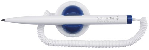 Schneider Klick-Fix-Pen Bolígrafo Blanco con Tinta Azul Schneider Klick-Fix-Pen Bolígrafo Blanco con Tinta Azul